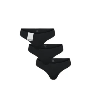 PIECES string PCNAMEE (set van 3) zwart