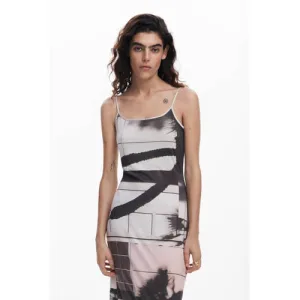 Desigual midi jurk multi