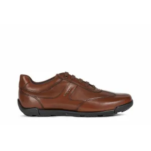 Schoenen voor uniformen Geox Cognac