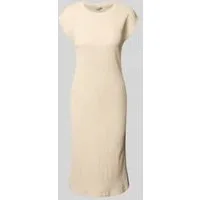 Tom Tailor Knielange jurk in kreuklook