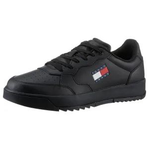 TOMMY JEANS Sneakers TJM RETRO ESS met tommy merkelogo, vrijetijdsschoen, lage schoen, veterschoen