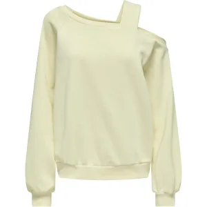 Only Onllari ls shoulder detail swt ecru