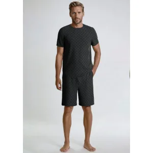 JOOP! Short Leisure Met korenbloem all-over print