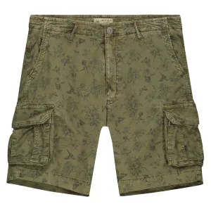 Dstrezzed Korte Broek Print Army Green   29