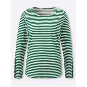 Classic Basics T-shirt Gestreept shirt (1-delig)