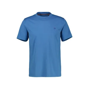 Lerros T-shirt met geborduurd logo