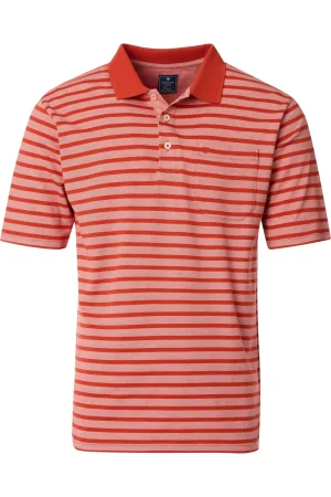 Redmond Polo shirt Korte mouw terra