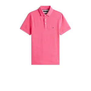 Tommy Hilfiger slim polo 1985 roze
