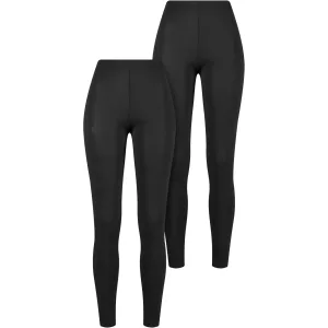 Leggings voor dames Urban Classics Bamboo (x2)