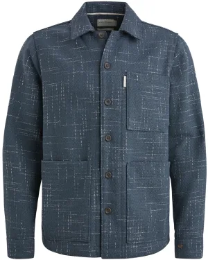 Cast Iron Heren | Iron Overshirt Blauw