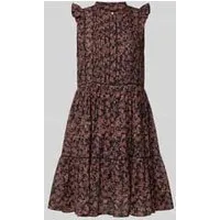 Boss Orange Mini-jurk met ruches, model ‘Dantiana’