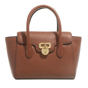 Lauren Ralph Lauren Satchels – Tnnr Sm Schl-Satchel-Small in bruin