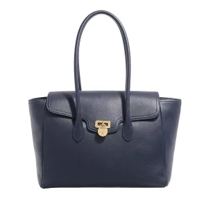 Lauren Ralph Lauren Satchels – Tnnr Lg Schl-Satchel-Large in blauw