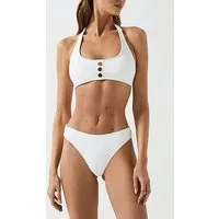 Reiss Iris Bikini Bottom White