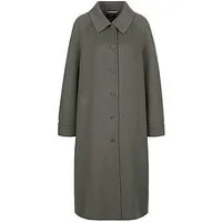 Jas dubbelweefsel Van Peter Hahn groen