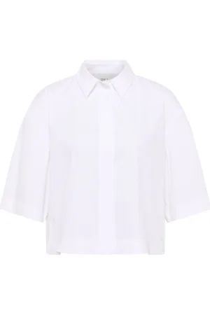 ETERNA Dames Overhemd wit, Effen