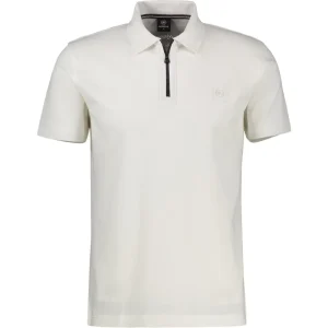 Lerros Heren polo 2553247 103 broken white