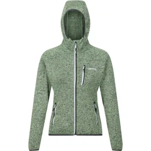 Regatta Dames newhill marl fleecejas met capuchon