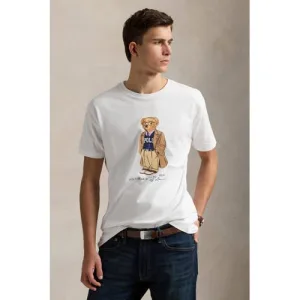 POLO Ralph Lauren custom slim fit t-shirt wit