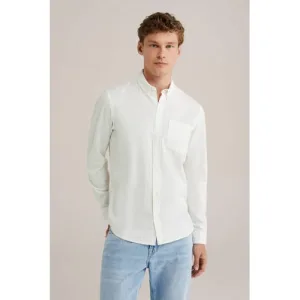 WE Fashion casual overhemd ecru