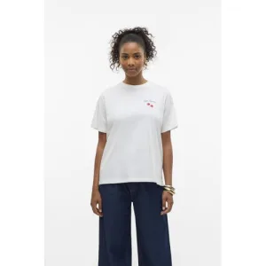 VERO MODA T-shirt ecru