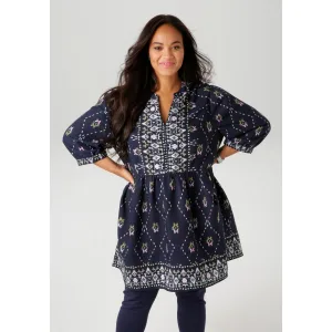Aniston PLUS Tuniek met fantasierijke, kleurharmonische print – nieuwe collectie