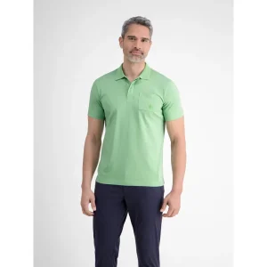 Lerros Heren polo 2553249 616 light peppermint