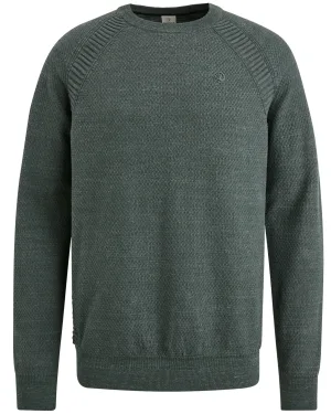 Cast Iron Heren | Iron Trui Ronde Hals Groen