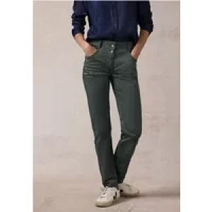 Cecil Dames Casual broek in Groen