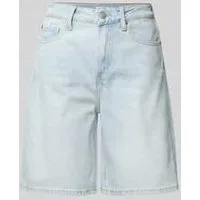 Tommy Hilfiger Relaxed fit korte jeans van een mix van katoen en lyocell