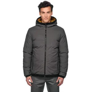 Geox Tweezijdig te dragen jack SPHERICA één kant glad – één kant gestikt, rits, capuchon