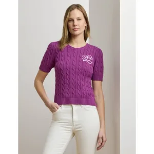 Lauren Ralph Lauren top paars gebreid