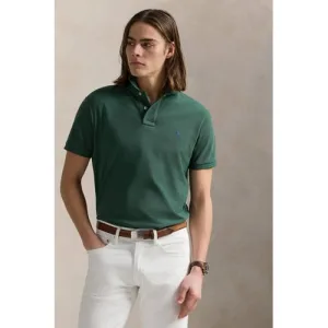 POLO Ralph Lauren slim polo donkergroen