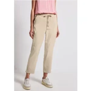 Street One Dames Loose Fit broek met zakken in Beige