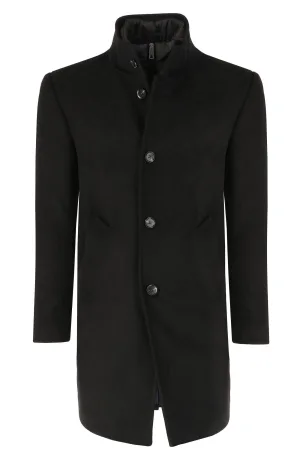 Pierre Cardin Luxury Line Jas zwart, Effen