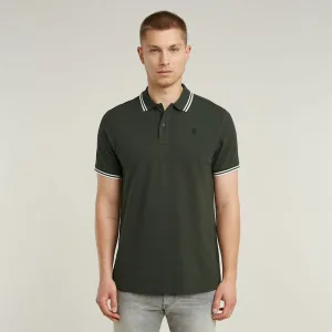 G-Star dunda slim stripe polo d17127-5864 995 asfalt