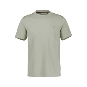 Lerros T-shirt met geborduurd logo