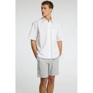 SELECTED HOMME regular chino short donkerblauw