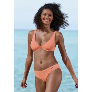 Venice Beach Bikinibroekje Lucky van geribbelde structuurstof