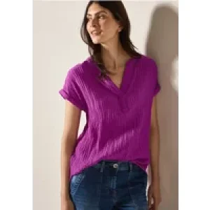 Cecil Dames Gestructureerde blouse in Pink