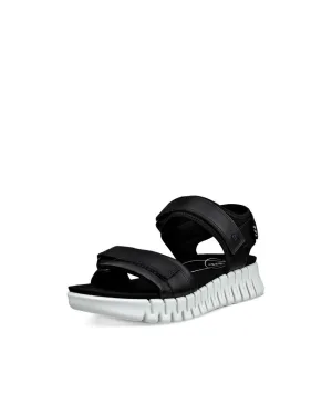 Ecco Sandaaltjes ECCO GRUUV SOL W plateau, zomerschoen, sandaal met praktische klittenband