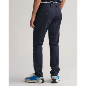 Gant Chino SLIM TWILL CHINOS met gevoerde zijzakken