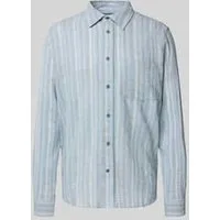 ARMEDANGELS Relaxed fit vrijetijdsoverhemd van een mix van katoen en viscose