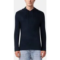 GUESS Ls Hoodie Swtr Navy Sea