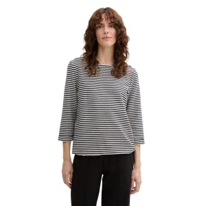 Tom Tailor Shirt met lange mouwen met knopen op de schouder