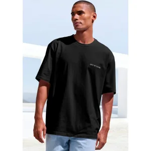 Copenhagen Studios T-shirt Met hoogwaardige logoborduring , loose-fit, oversized shirt van zware biologische katoenkwaliteit