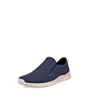 Ecco Instappers Irving , slip-on sneaker, lage schoen, vrijetijdsslippers met stretchinzetten