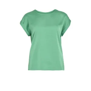 VILA satijnen blousetop groen