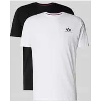 alpha industries T-shirt met labelprint