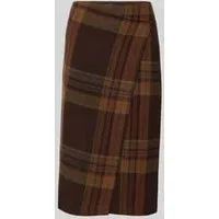 Polo Ralph Lauren Knielange rok van lanawolmix in wikkellook